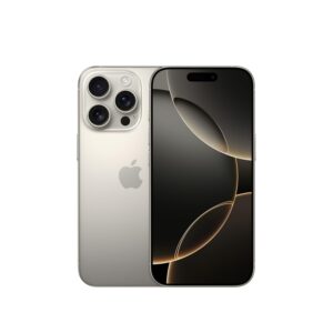 iPhone 16 Pro 128 GB: 5G Mobile Phone with Camera Control, 4K 120 fps Dolby Vision and a Huge Leap in Battery Life. Works with AirPods; Black Titanium
